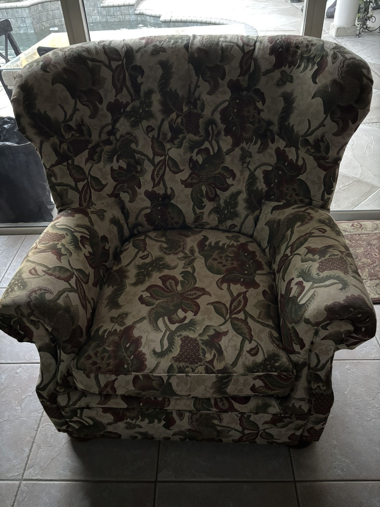 Large Wing Chair