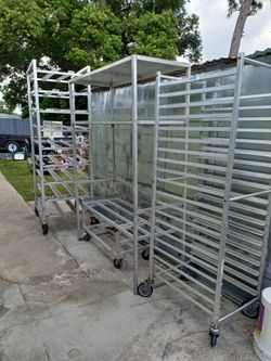 3 Commercial metal rack