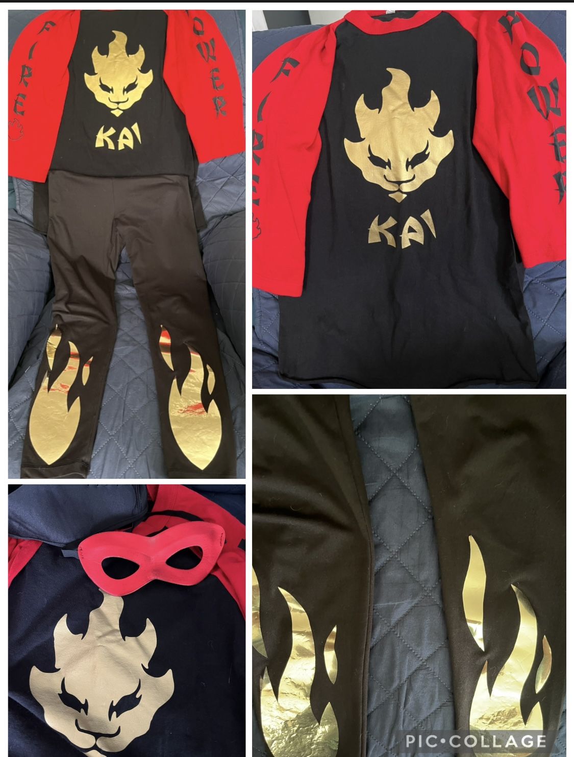 Ninjago Kai Halloween Costume