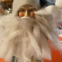 Vintage Santa Christmas tree Topper