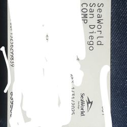 Seaworld Passes 