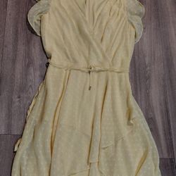 Tommy Hilfiger Yellow Dress 