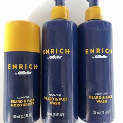 Gillette Enrich Face Wash And Moisturizer