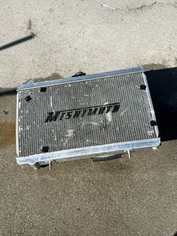 Mishimoto Nissan 240sx Radiator With Ford Escorts Fan