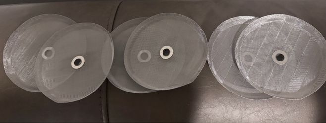 6 pcs French press replacement filters mesh
