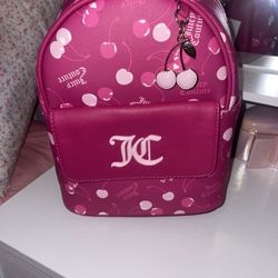 Juicy Couture Cherry Print Backpack NWT 