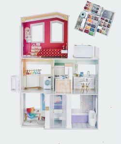 Rainbow High Dollhouse + Bracelet Kit