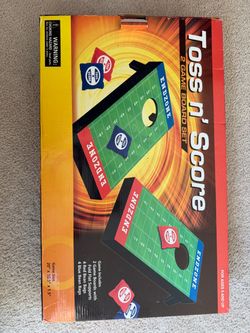 Kids Cornhole Bean Bag Toss Board Set