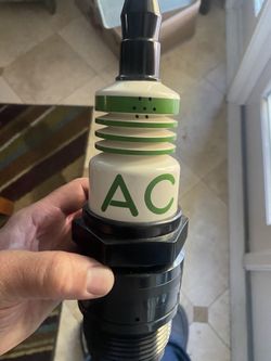 Antique Ac Spark Plug Phone
