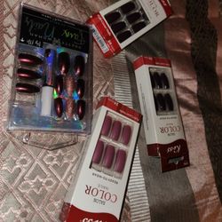 4 New Packs Nails