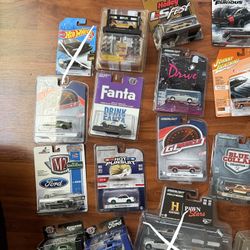 1/64 DIECAST Mustang Camaro El Camino Road Runner Charger C10 Nova Etc