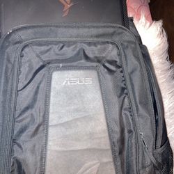 Asus ROG Laptop with ROG Backpack