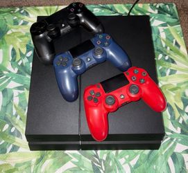 PS4 Pro 1TB Bundle – 3 Controllers – Fully Working & Clean – Ready to Play