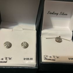 Earrings And Necklace