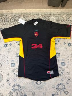 Nike x AMBUSH Jersey Top Black Short Sleeve Pullover Shirt Embroidered