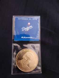 DODGERS VIN SCULLY COLLECTOR COIN