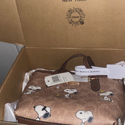 Snoopy Coach Bag 