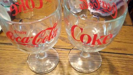 Coca Cola Glasses.
