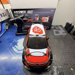 Hyper GO MJX 14303 1/14 Citroen C3 Fast RC Brushless RC Drift Car with Gyro 4WD RTR High Speed RC Rally
