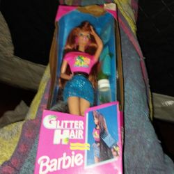 GLITTER HAIR BARBIE