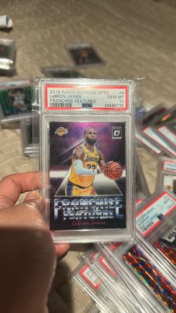 2018 Panini Donruss Optic LeBron James Franchise Features #6 - PSA 10