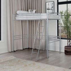 Svarta IKEA twin  Loft Bed 