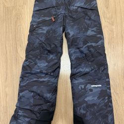 Patagonia Camo Kids Snow Pant
