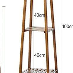 Bamboo Plant Stand 