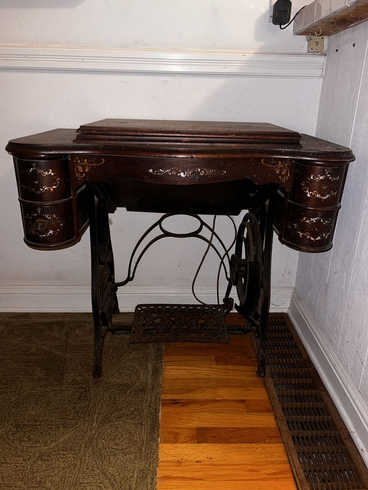 Antique Desk/Sewing Machine