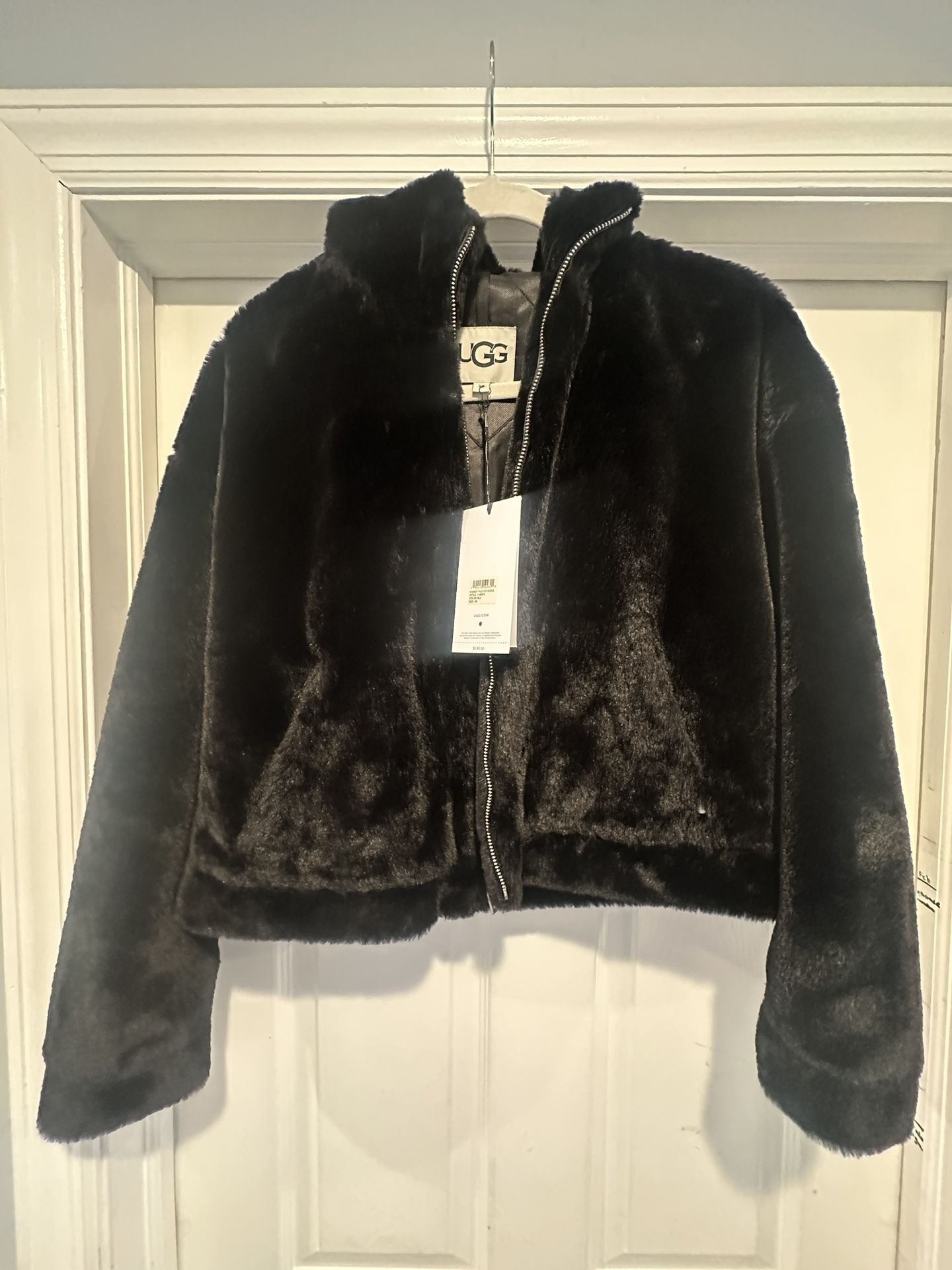 UGG Faux Fur Hooded Jacket