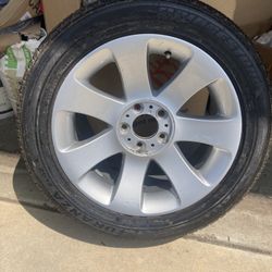Bridgestone Turanza Four Tires With Rims, 245/50r18