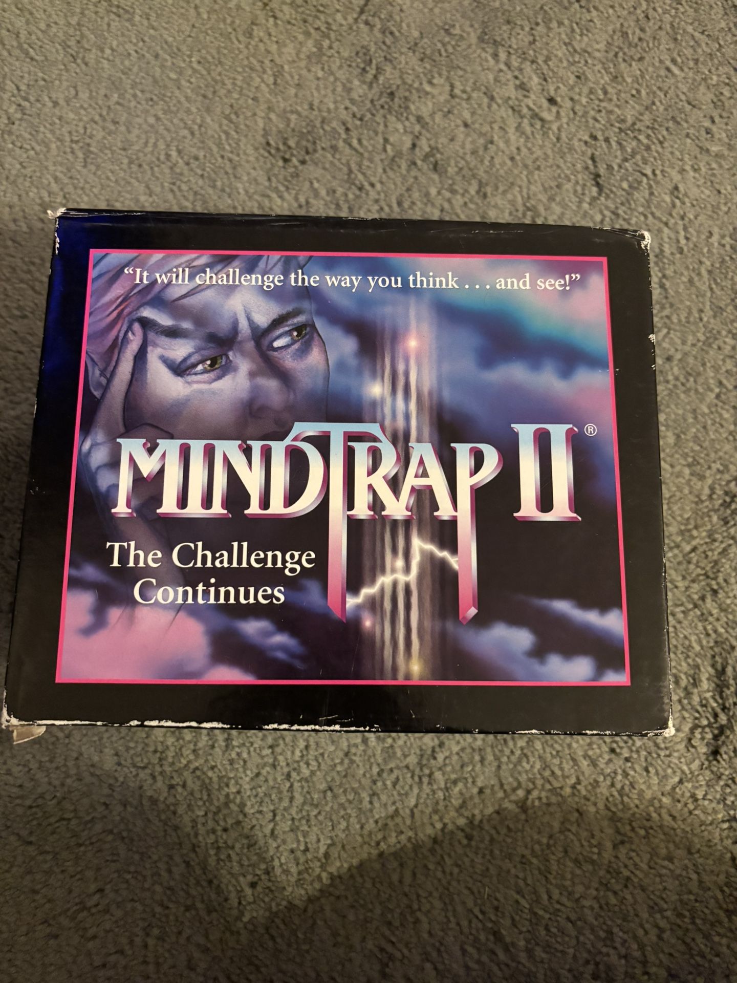 Vintage MindTrap II 2 Board Game 1997