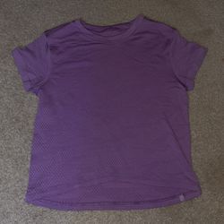 Purple Lululemon Camo shirt