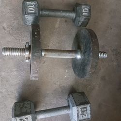 10lb 15lb 20lb Dumbbells 