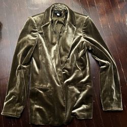 Donna Karan velvet blazer