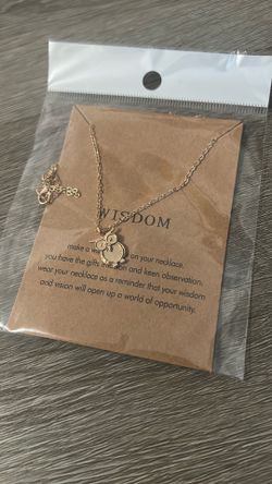 Owl Necklace