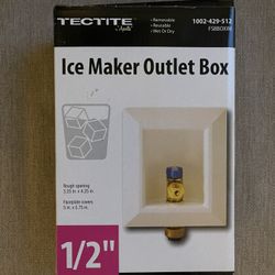 Ice Maker Outlet Box 