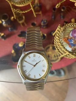 Ebel Classic Wave Two-Tone, 35mm, Quartz, Steel & 18K