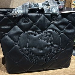 Hello Kitty Quilted Tote Bag