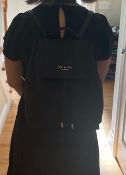 Ted Baker Black Naaommi Nylon Backpack - Limited Edition