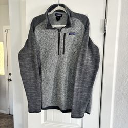 Men's Better Sweater 1/4-Zip Fleece Heather Grey