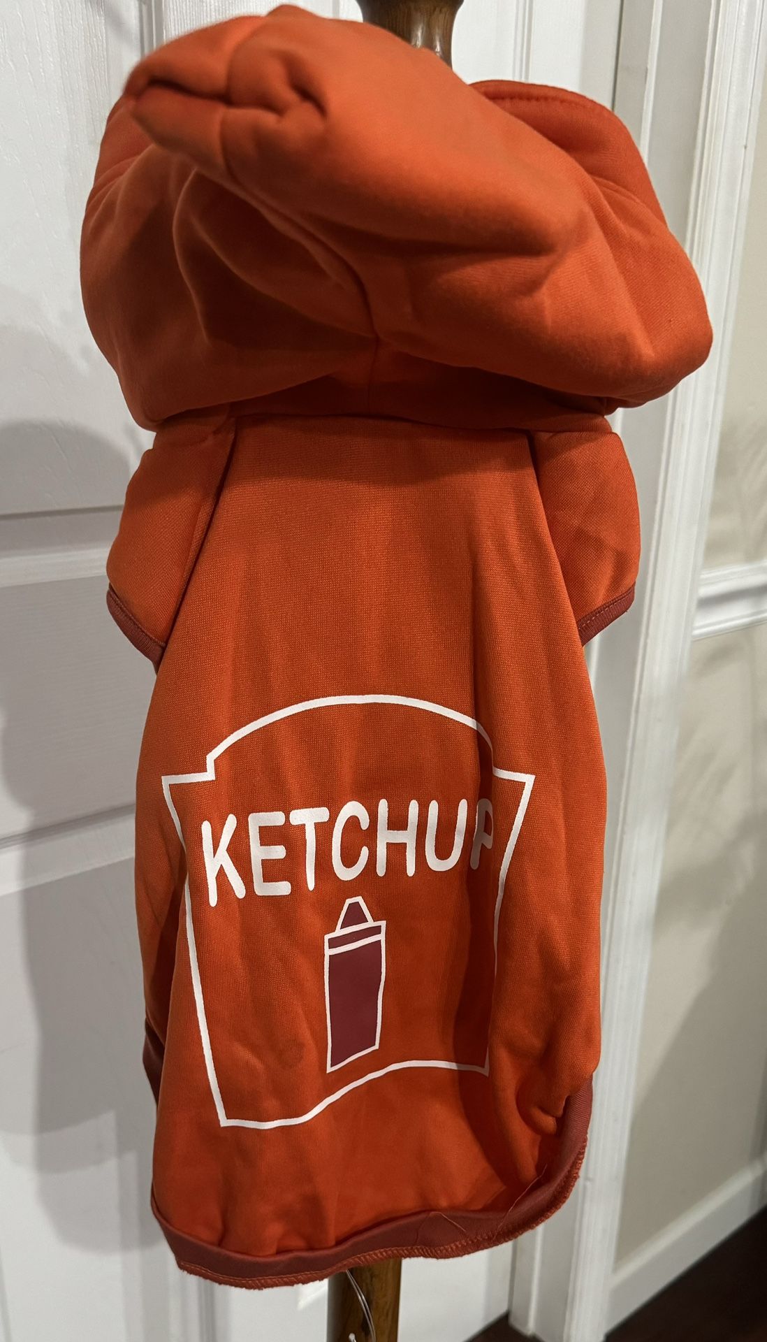 NEW Size Medium Dog Ketchup Costume just $5 xox