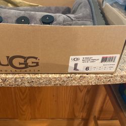 Grey Tall Ugg Boots