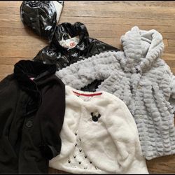 Size 2t, 3t, and 4t Jackets Bundle
