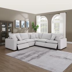 Alena Fabric Power Reclining Sectional