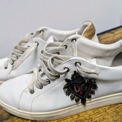 Men's Dolce & Gabbana Fashion Sneakers White Size 9