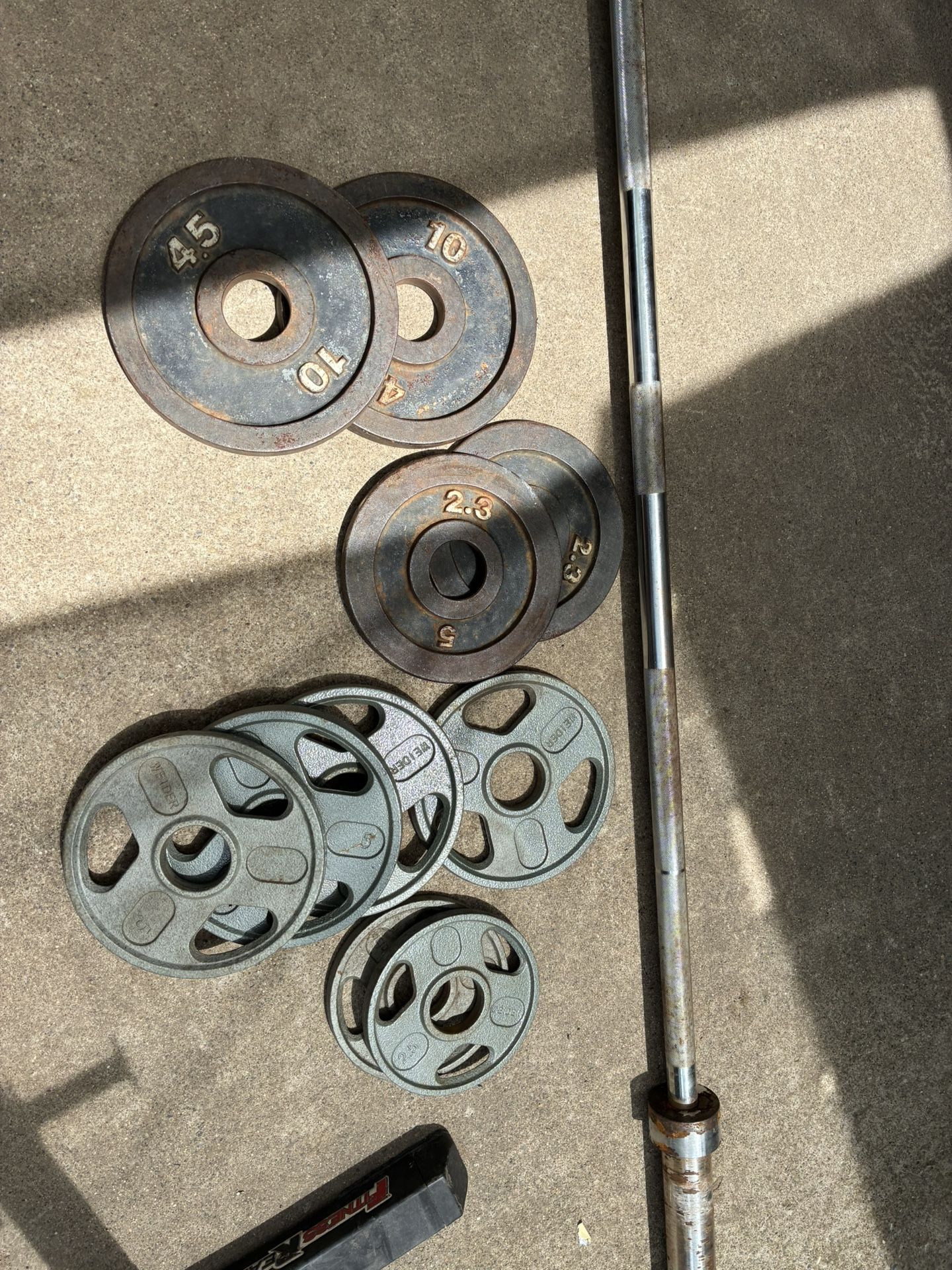 Olympic Bar And Weights