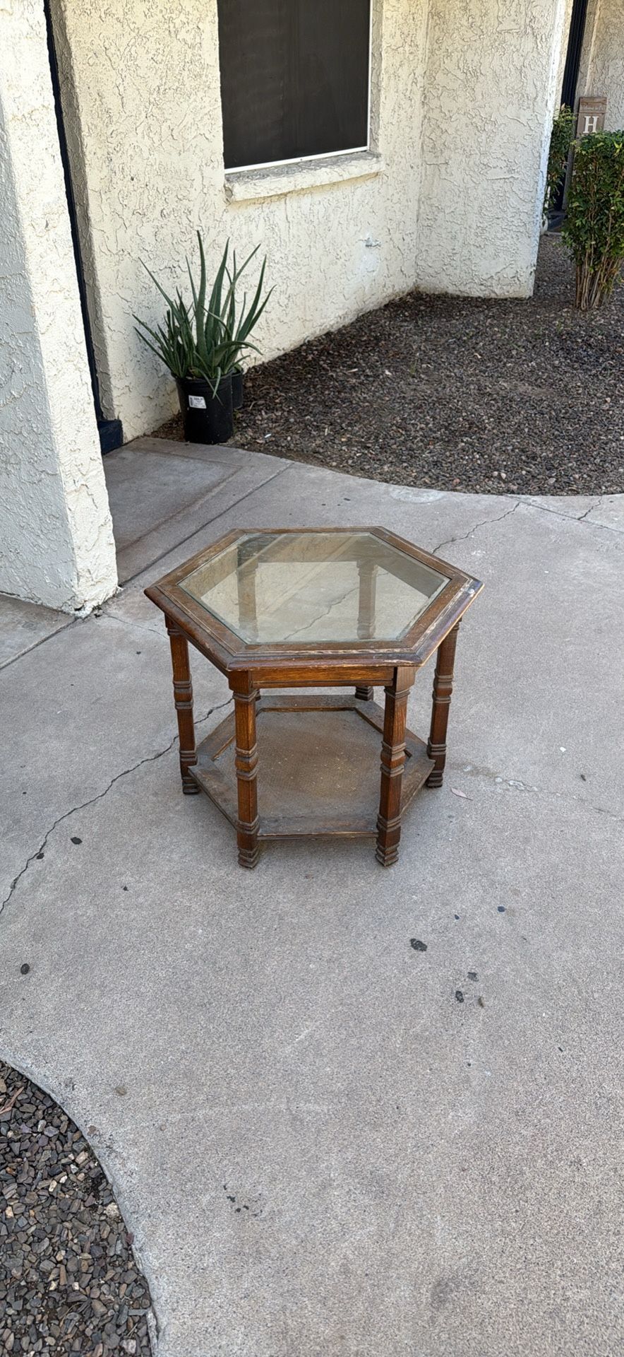 Small Glass Table