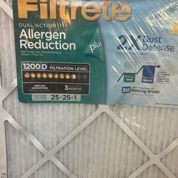 Ac Foyers Dual Allergen  1200 Dual Action 25x25x1