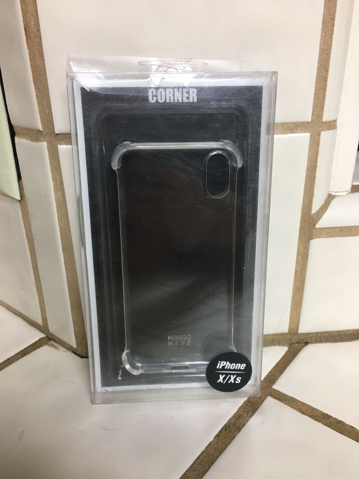 iPhone X clear gel case